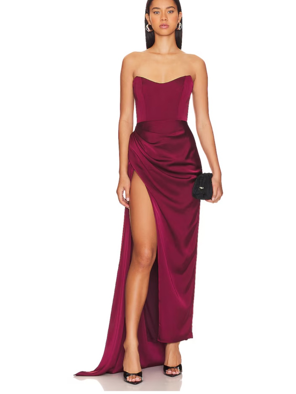 Bita Gown in Bordeaux
Katie May